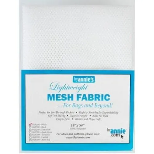 ByAnnie - Lightweight Mesh Fabric - White
