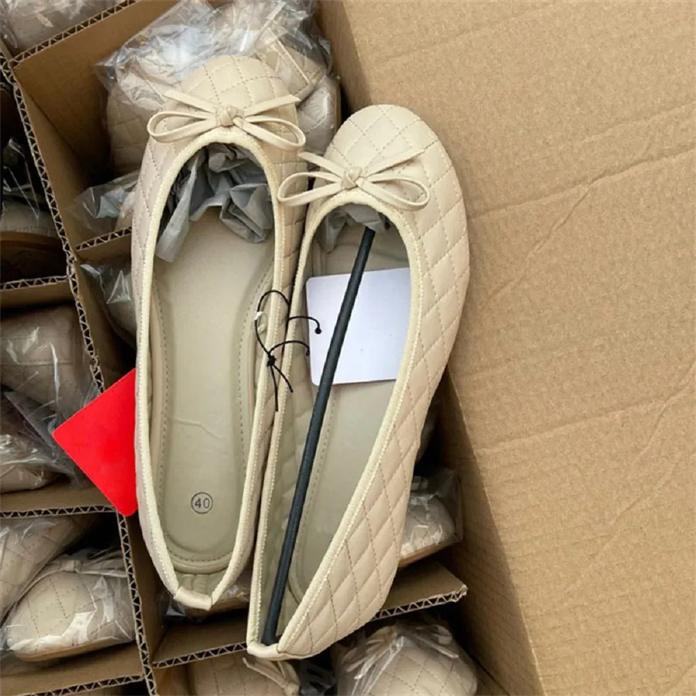 Elegant Bowknot Ballerina Flat shoes