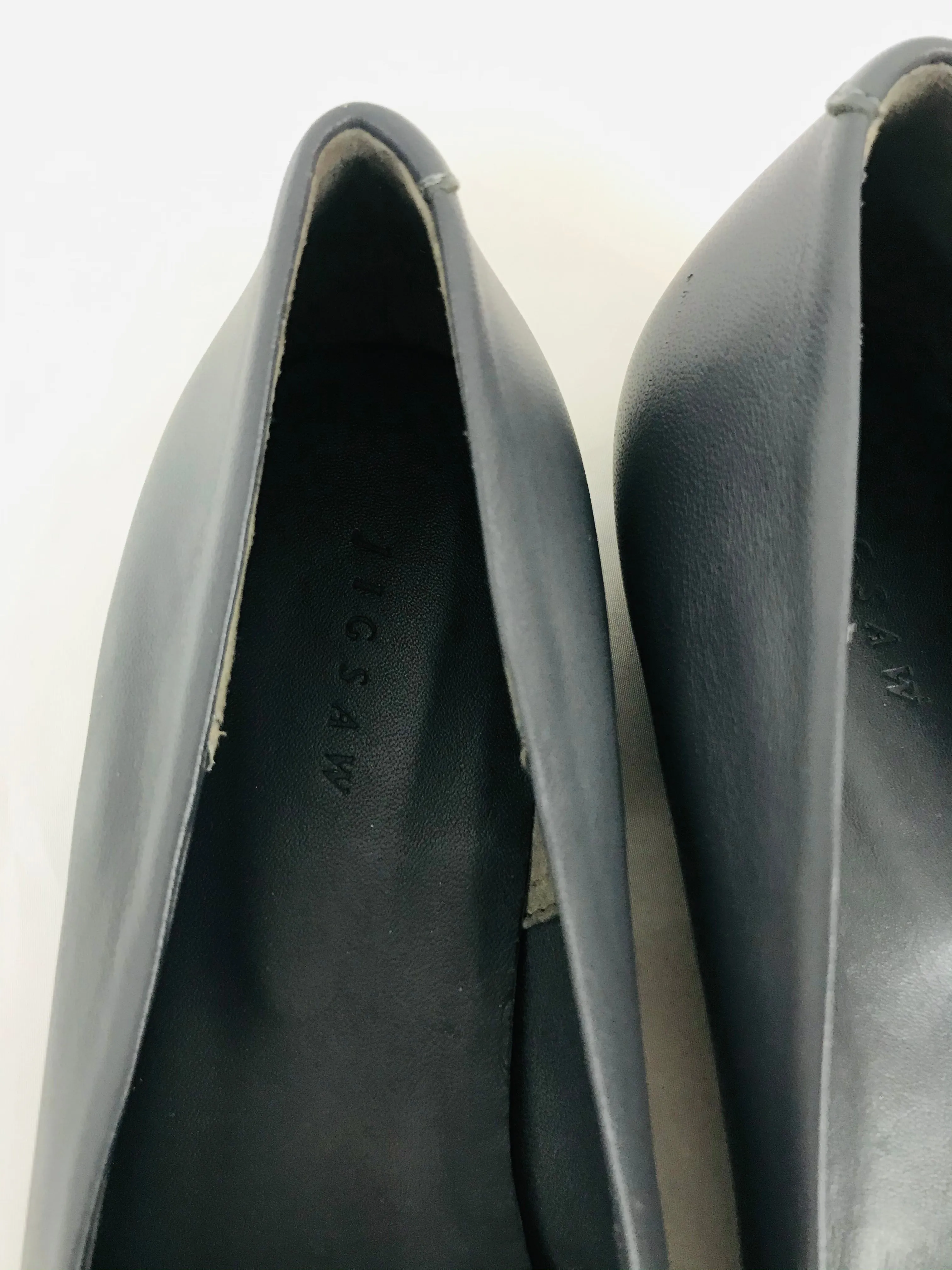 Jigsaw NWT Women’s Slip-On Flats | 39 UK6 | Grey