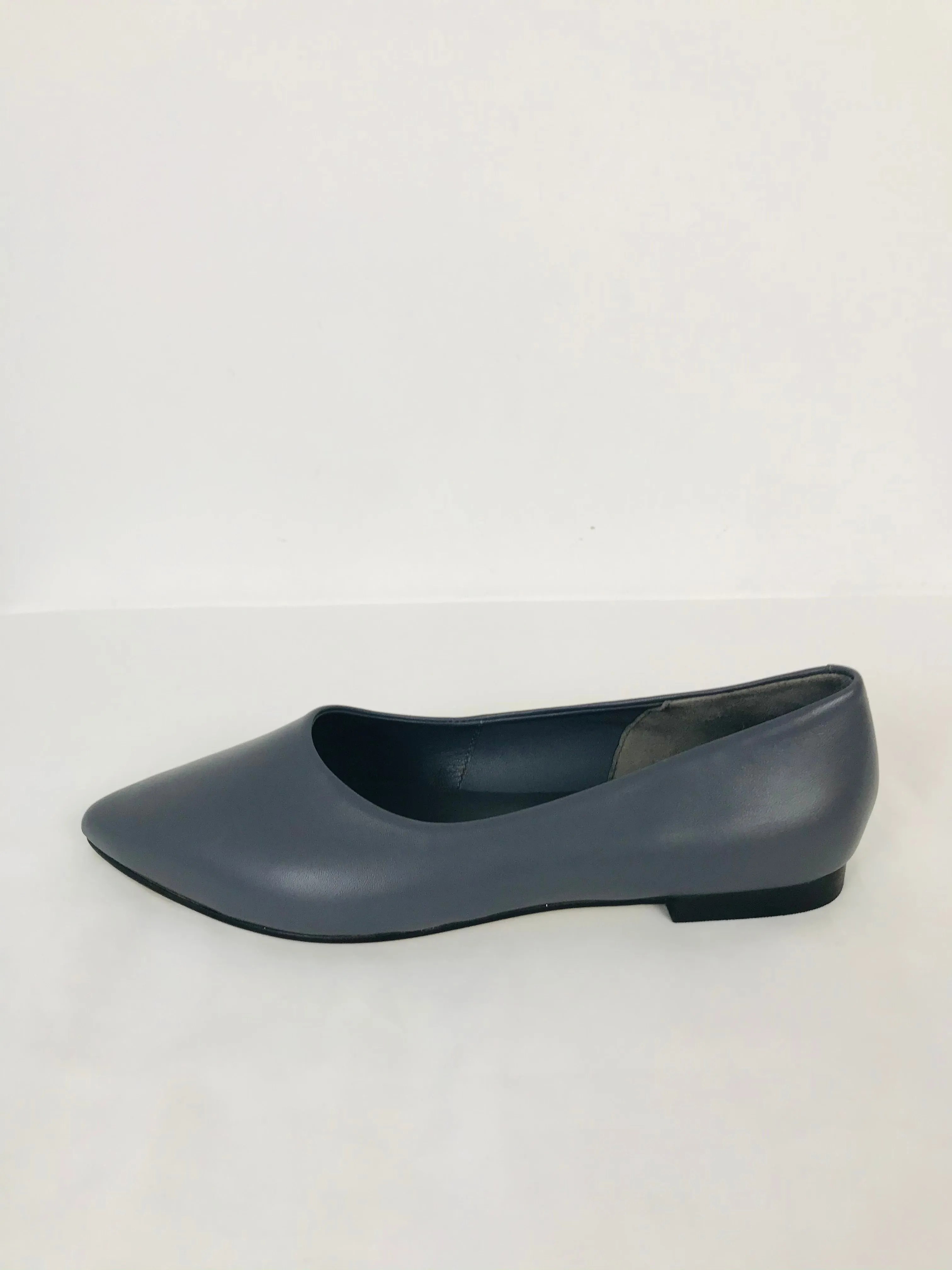 Jigsaw NWT Women’s Slip-On Flats | 39 UK6 | Grey