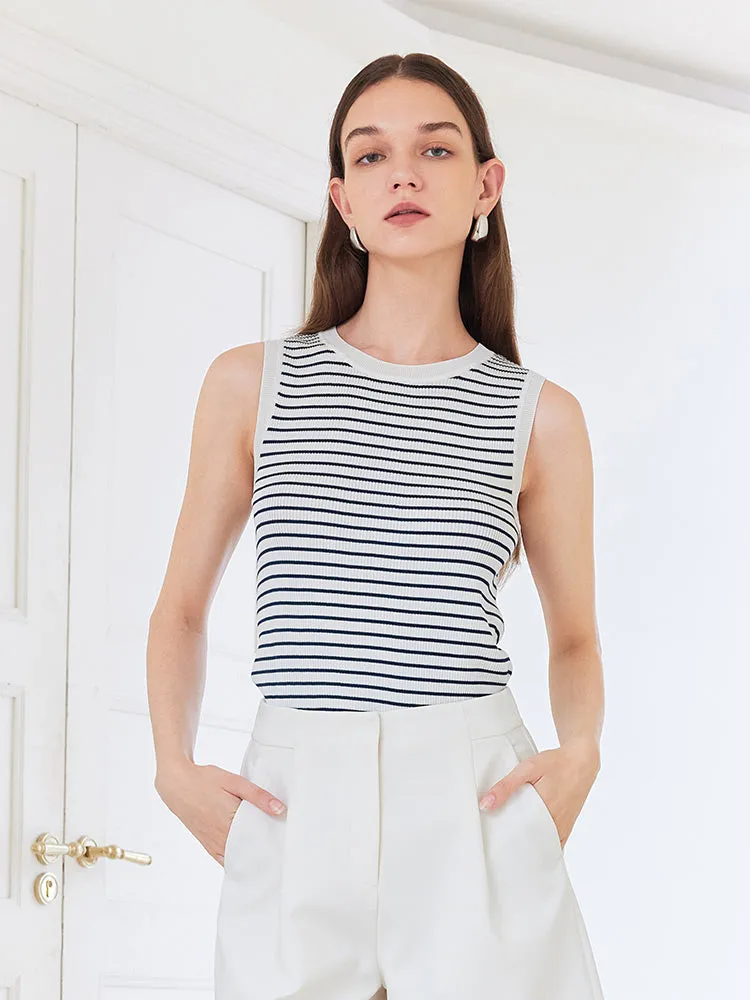 Slim Knitted Women Tank Top