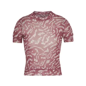 SUMMER MESH T-SHIRT | RASPBERRY SWIRL